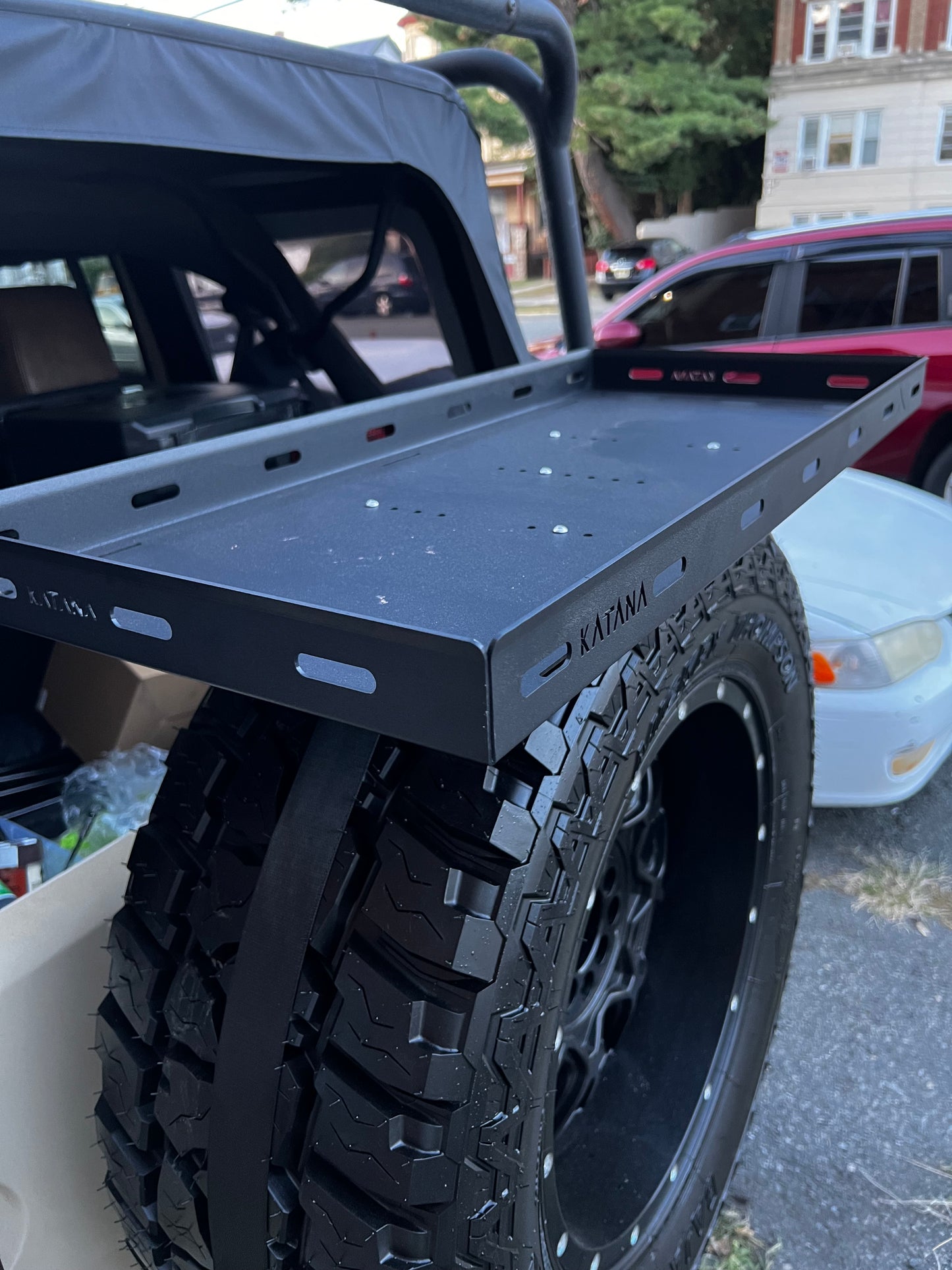 SPARE WHEEL TRAY