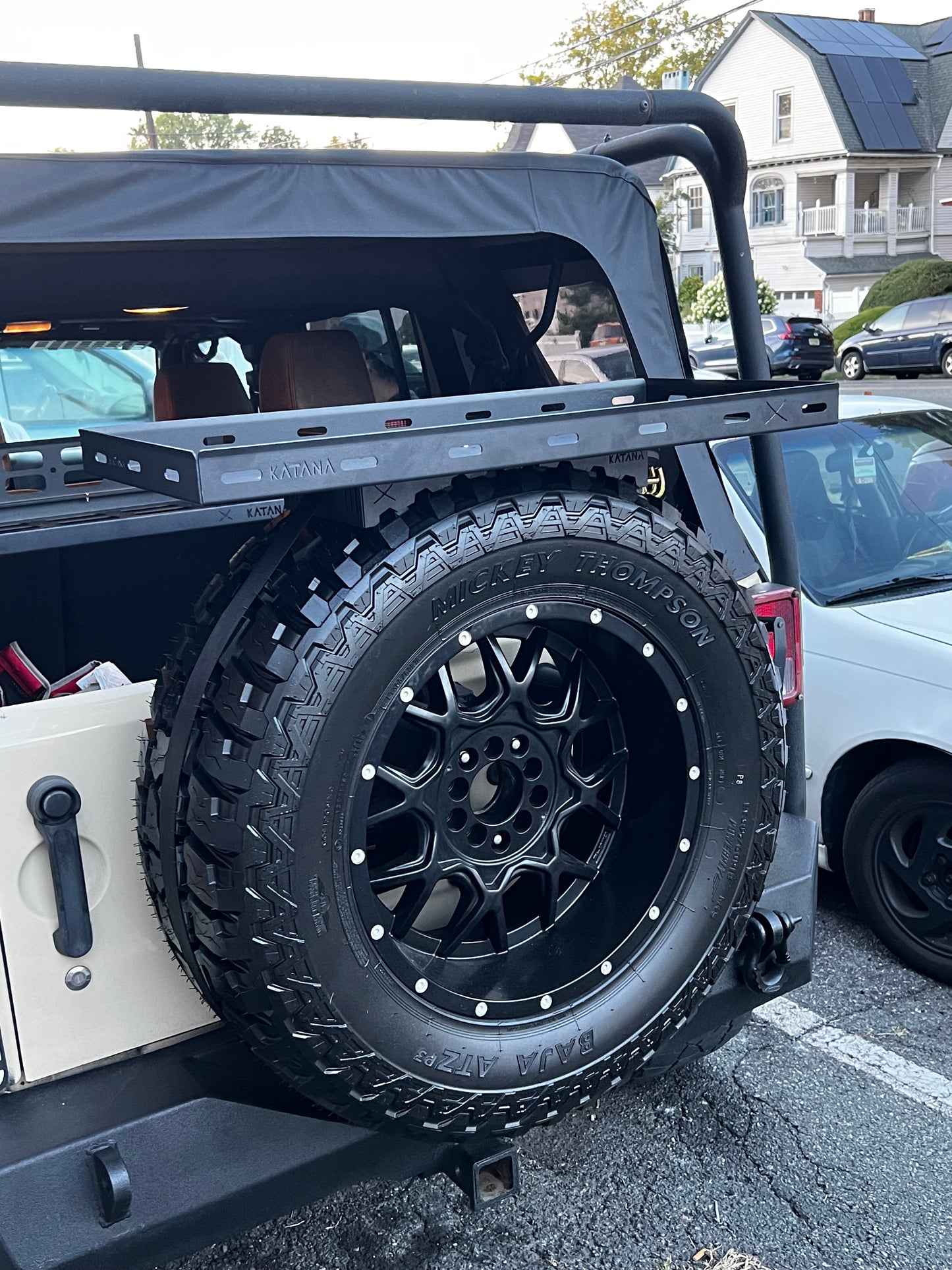 SPARE WHEEL TRAY
