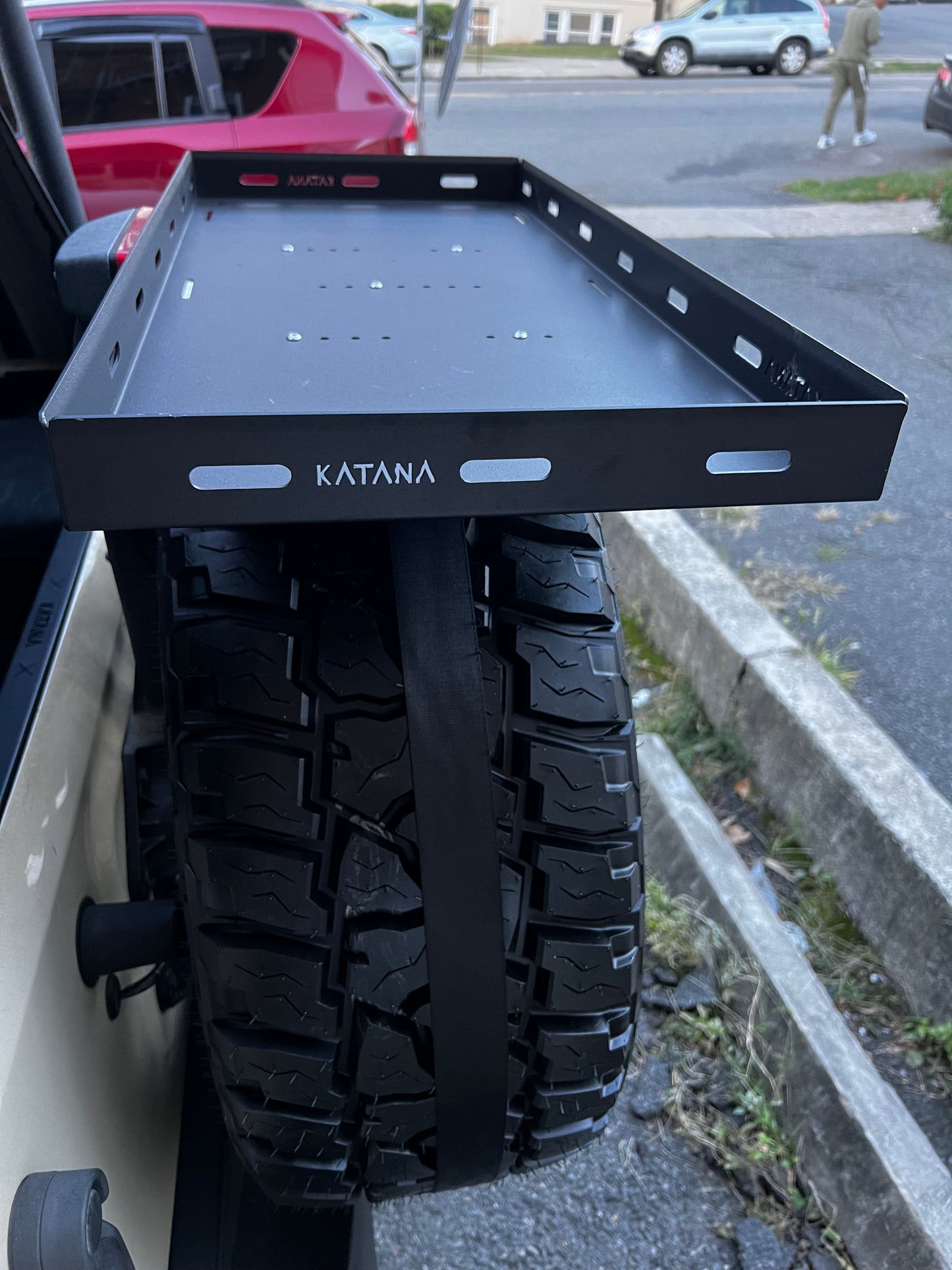 SPARE WHEEL TRAY