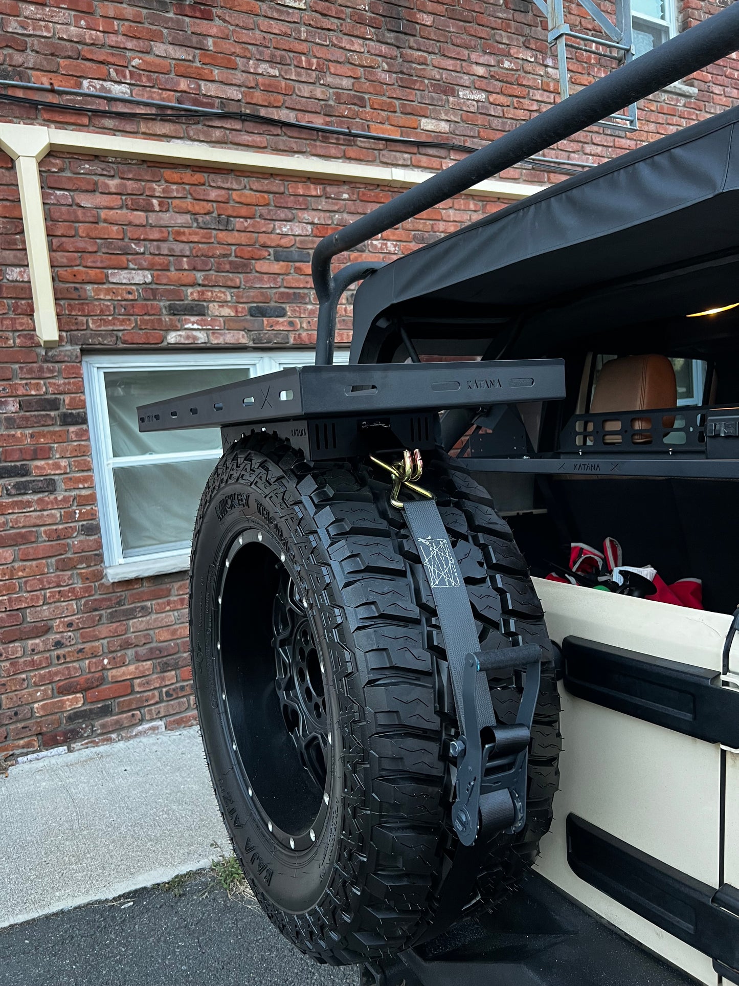 SPARE WHEEL TRAY