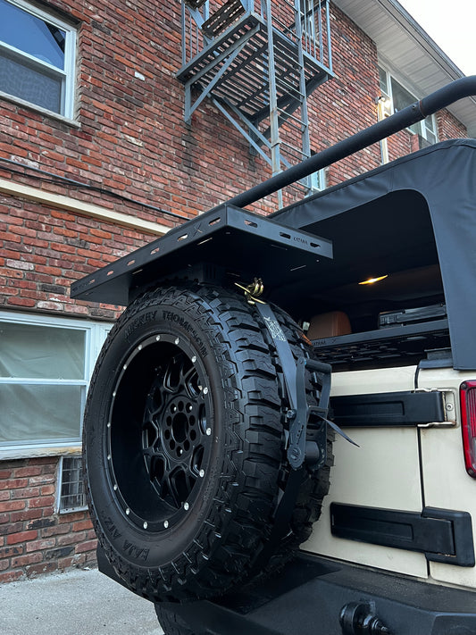 SPARE WHEEL TRAY