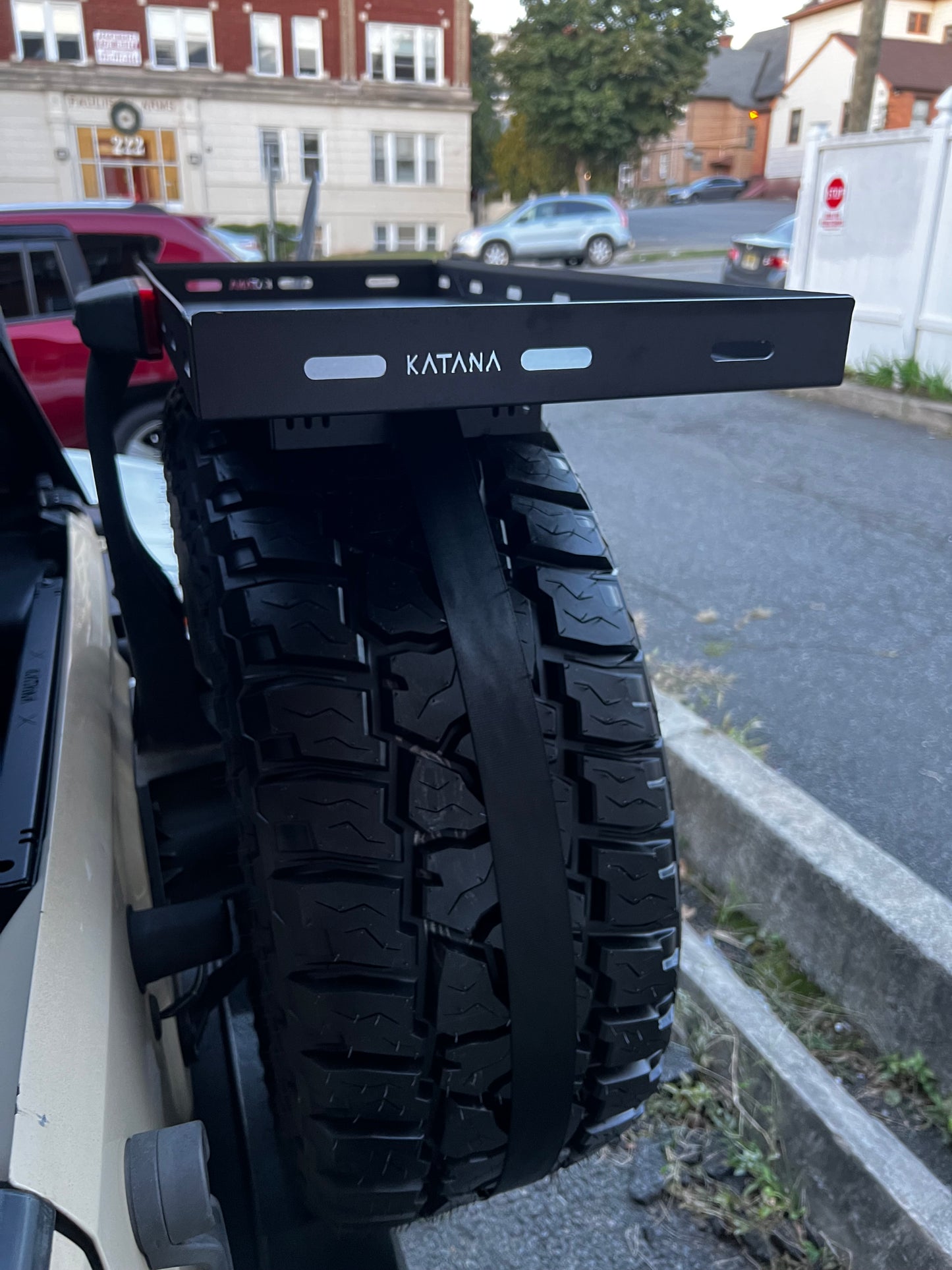 SPARE WHEEL TRAY