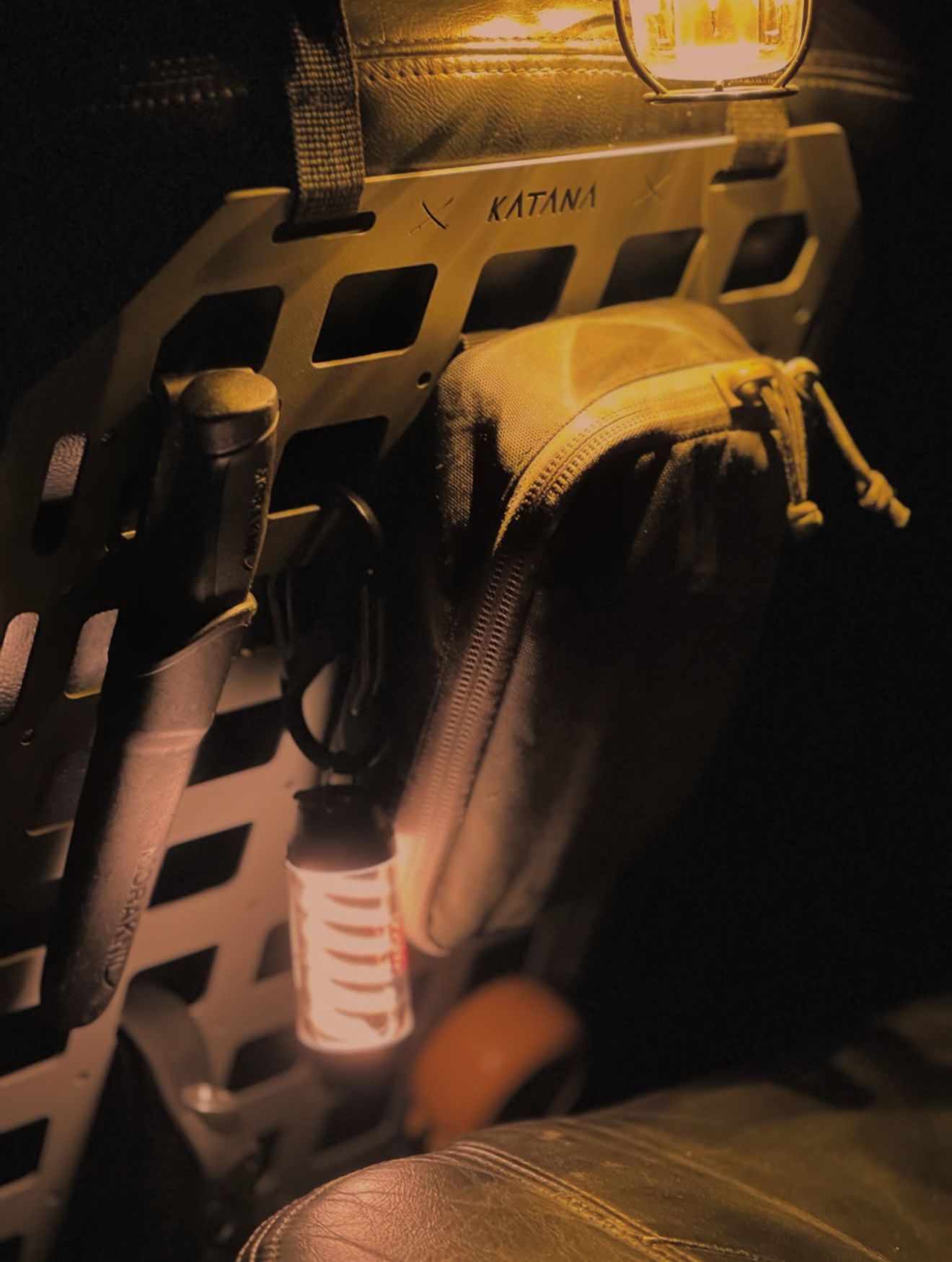 Seat-back & Headrest  MOLLE Panel Organizer